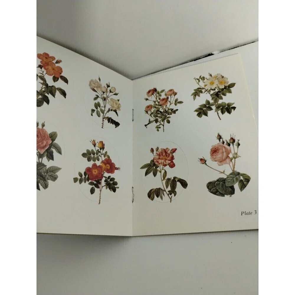 Redoute Rose Stickers: 16 Pressure-Sensitive Designs‎ (Dover Stickers) Redoute